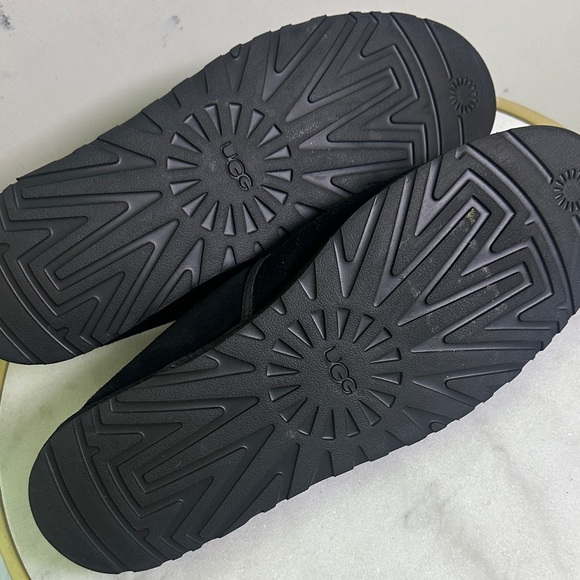 UGG Men's Black Suede Loafers - Picture 4 of 5